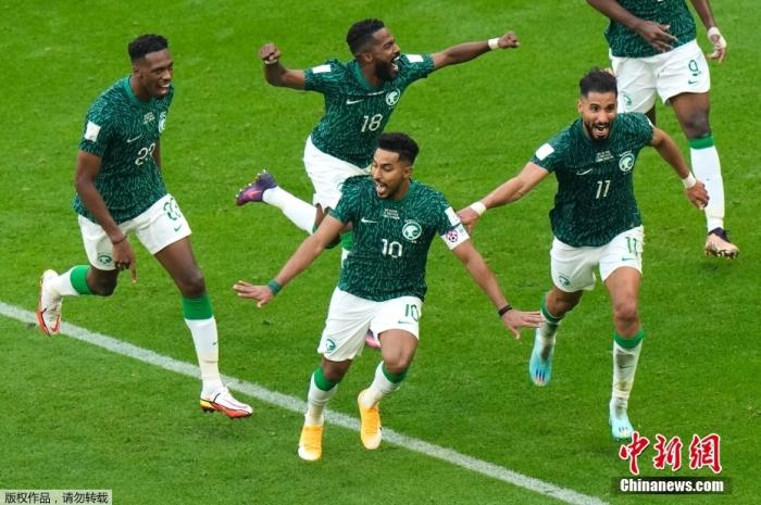 沙特阿拉伯逆转阿根廷创世界杯历史