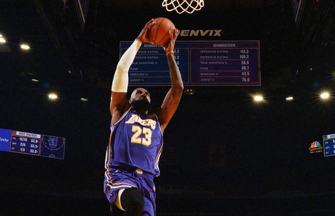 詹姆斯父子连线创历史 湖人逆转勇士夺回西部第